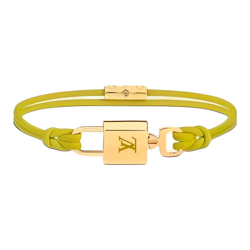LOUIS VUITTON Calfskin, Metal Bracelets Men's Multicolor-2