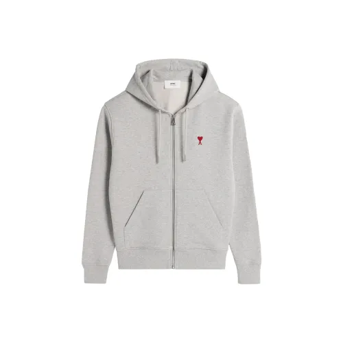 AMIPARIS Paris Ami De Coeur Zip Up Hoodie