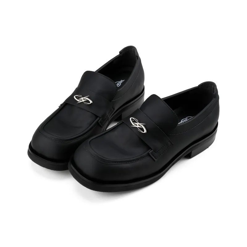 HANQIAORIJI The Abyss Series Square Toe Loafers Unisex-5