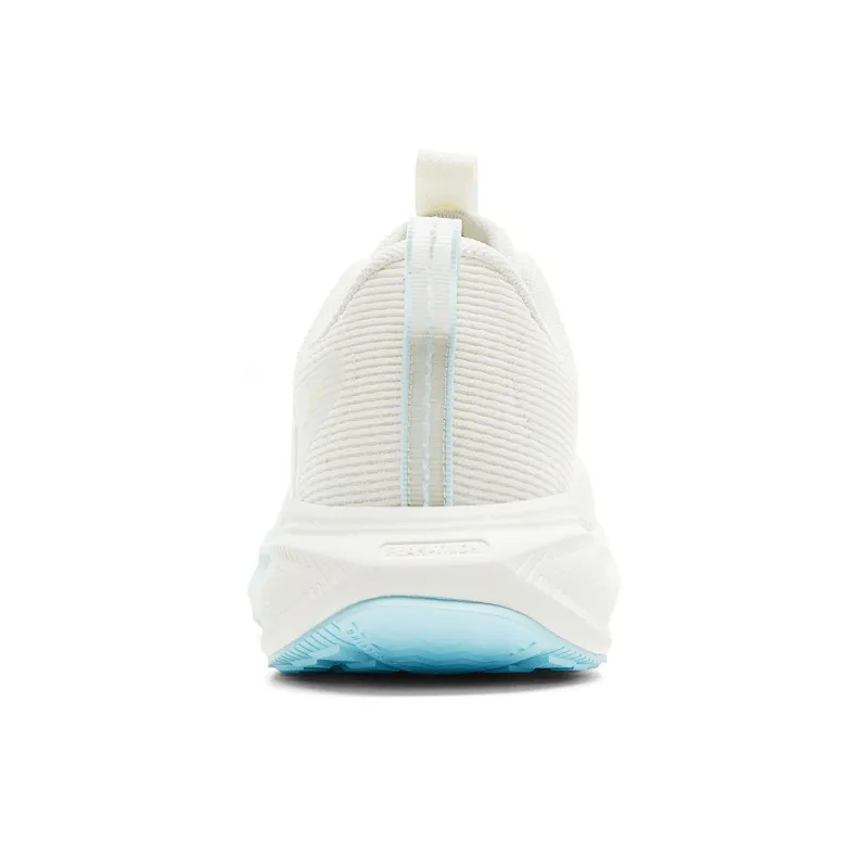PEAK State Pole Anti Slip Wear Resistant Low Top Casual Running Shoes Unisex White Blue-4