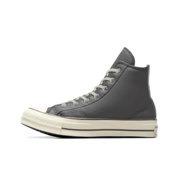 Converse Chuck 70 Anti Slip Wear Resistant High Top Skateboard Shoes Unisex Dark Gray