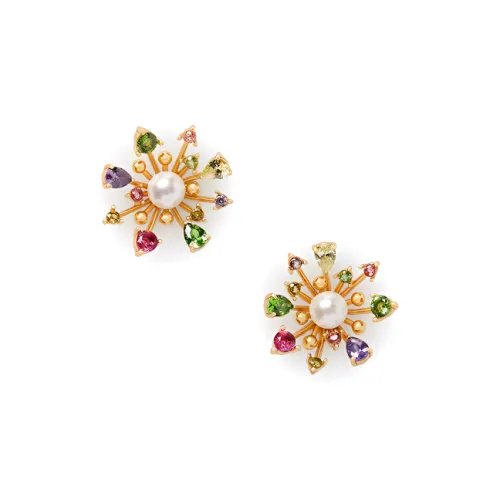 Kate Spade Copper Stud Earrings Women's Multicolor