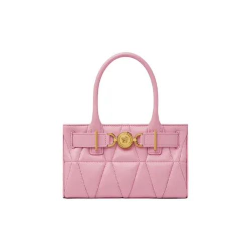 FANSIZHE Medusa '95 Lambskin Tote Bag, Shopping Bag, Shoulder Bag, Crossbody Bag, Handbag Women's Pink