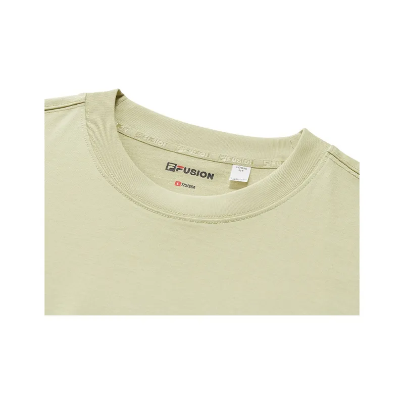 FILA FUSION T Shirt Unisex Leaf Green L G-2