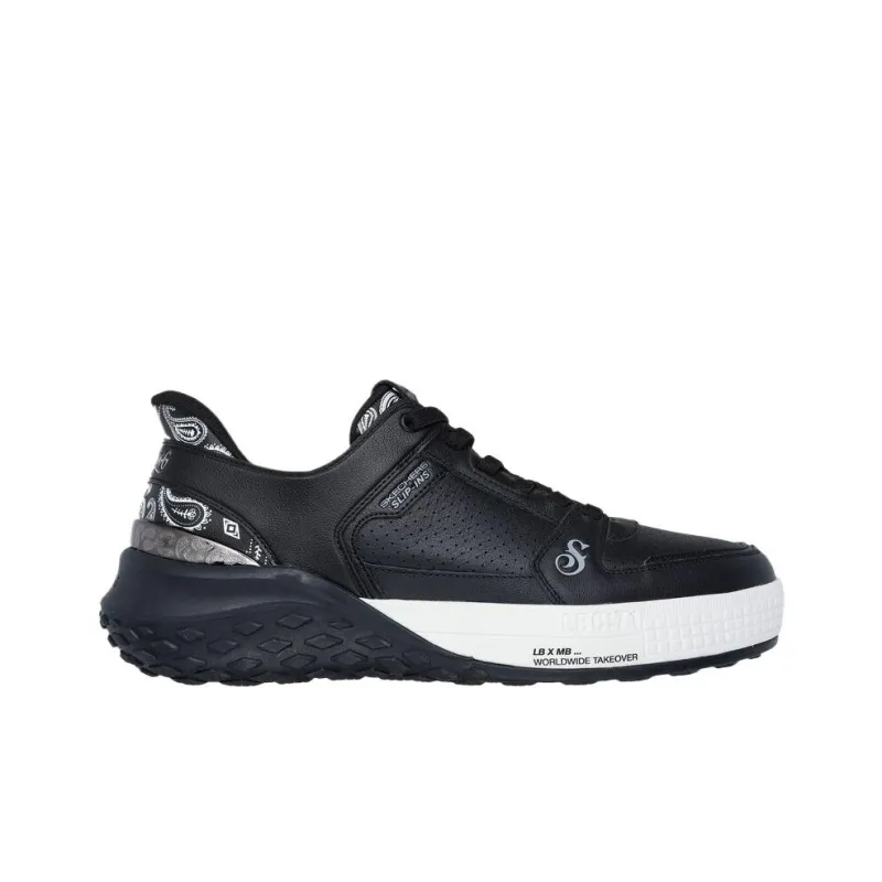 SNOOP DOGG x Skechers Snoop Sizzle Toke Low Top Casual Shoes Men's Black-1