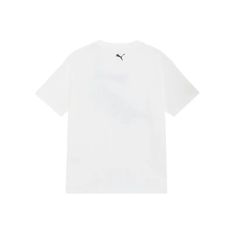 PUMA ESS T Shirts Men White-1