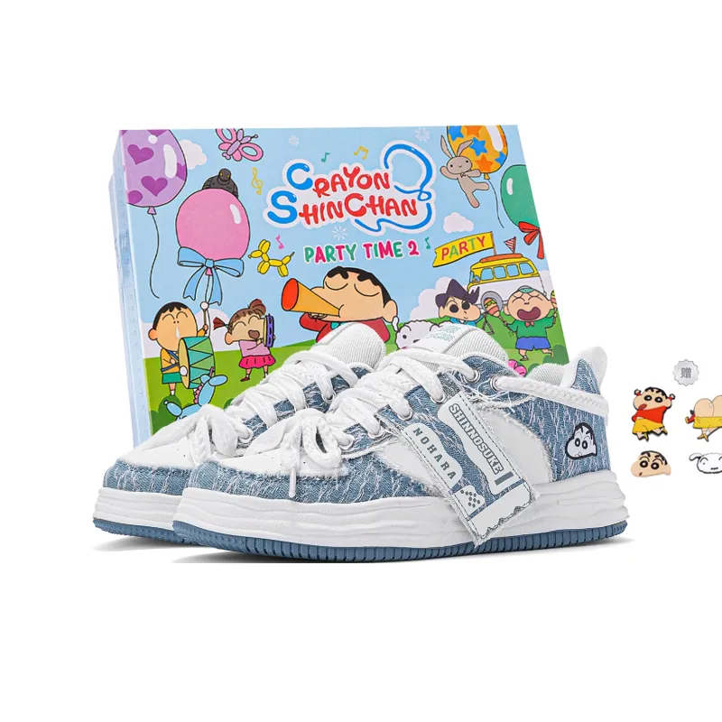Crayon Shinchan Skateboard Shoes Men's-11