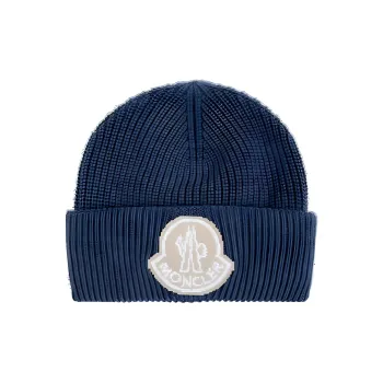 Moncler Classic Logo Embroidered Beanie