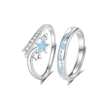 SEVEN COOK 999 Fine Silver Rings Unisex