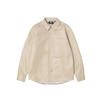 Stussy Leather Overshirt