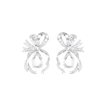 Swarovski Volta Earrings Women's Silver