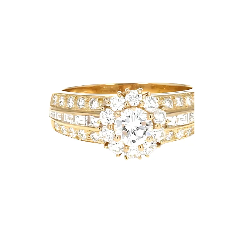 Van Cleef & Arpels 2010s Pre owned 18kt Yellow Gold Diamond Ring-2