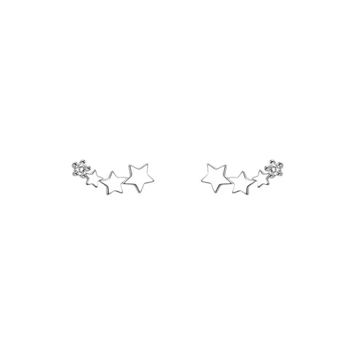 QUIET LOVE S925 Silver Stud Earrings Women's