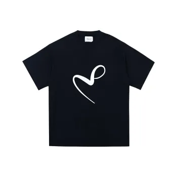 METARICOTTA Crew Neck Short Sleeved T Shirts Unisex