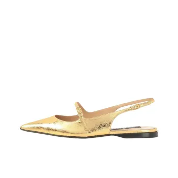 SERGIO ROSSI Godiva Casual Single Shoes Women's Gold
