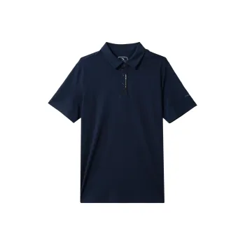 Anta Variety Training Collection Polo Shirt Men's Deep Sea Blue