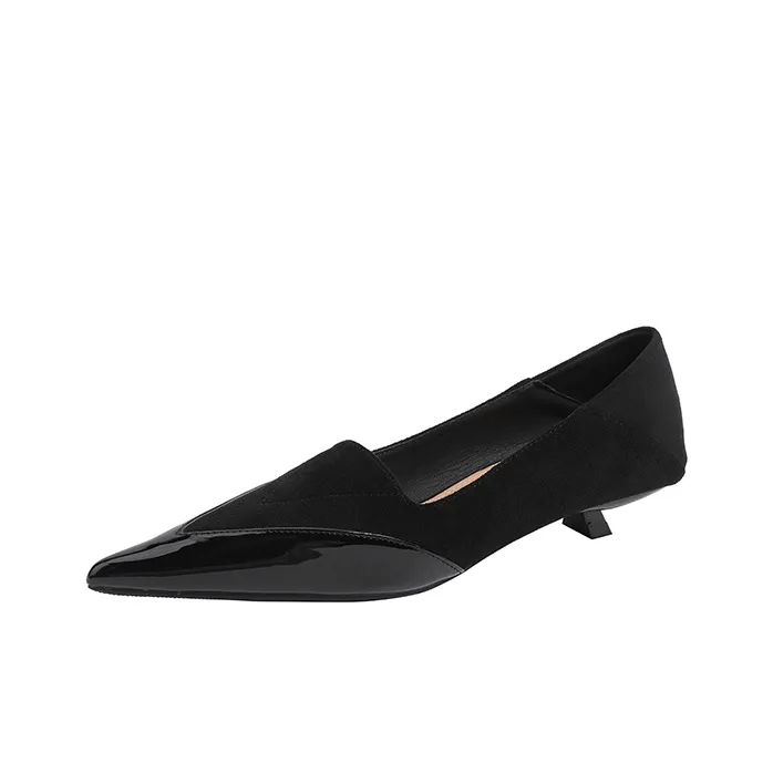 Beijiani Slim Heel High Heels 3CM Women's-0