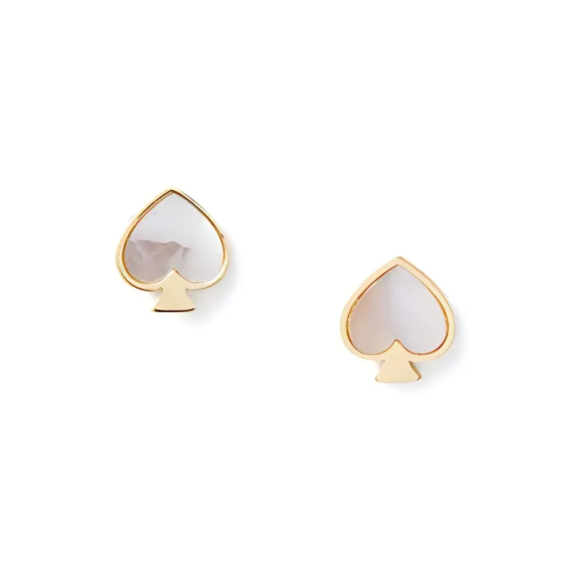 Kate Spade Metal Stud Earrings Women's Gold-3