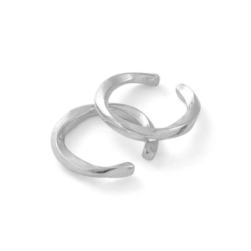 DH7 S925 Silver Clip On Earrings Unisex-1