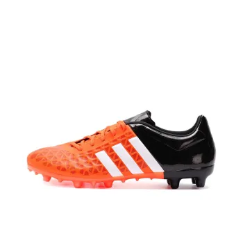Adidas Ace AG Short Rubber Studs FG Long Rubber Studs Anti Slip Wear Resistant Soccer Shoes Men's Orange Black