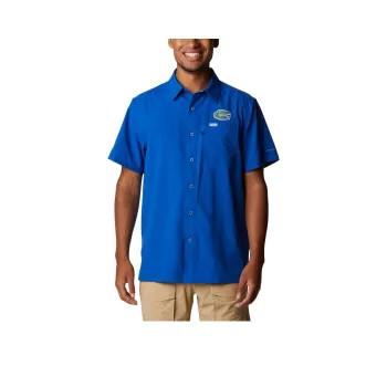 Columbia PFG Slack Tide Shirt Men's Blue