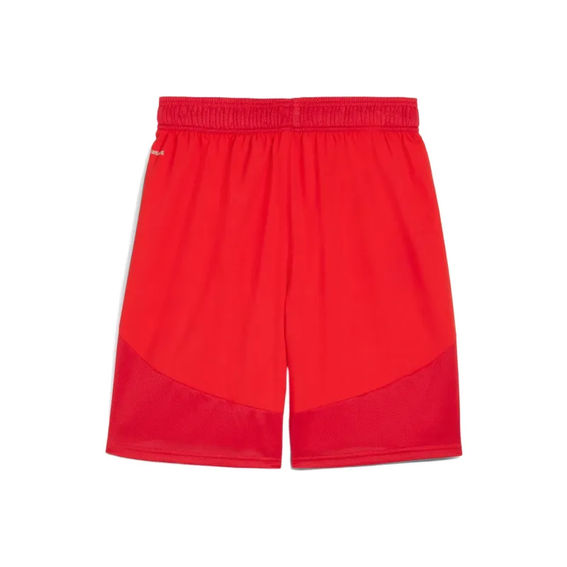 PUMA Soccer Bottoms Men Red 01-1