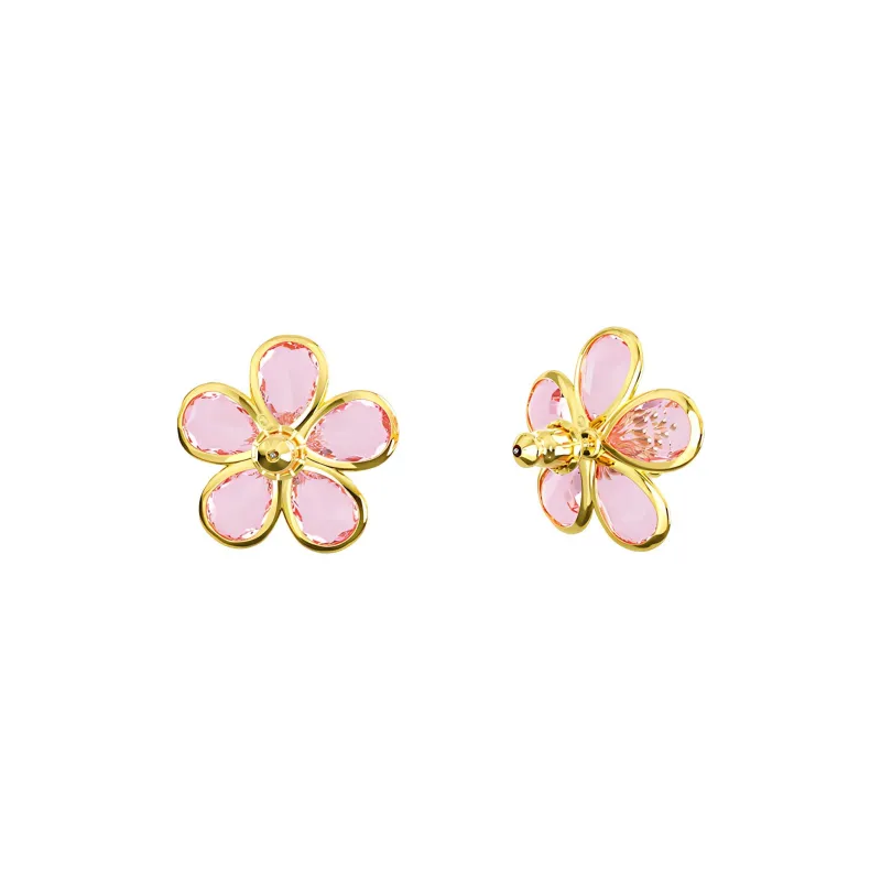 Swarovski Florere Earrings Women's Pink-3