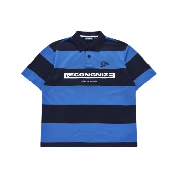 FILA FUSION Polo Shirt Men's Cobalt Blue