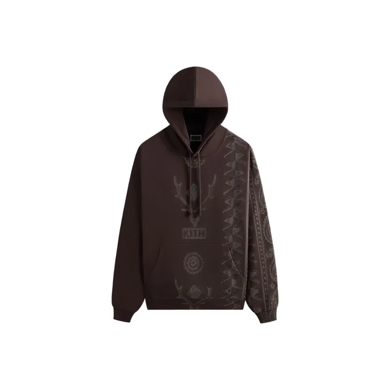 KITH X South2 West8 Columbia Paisley Nelson Hoodie-0