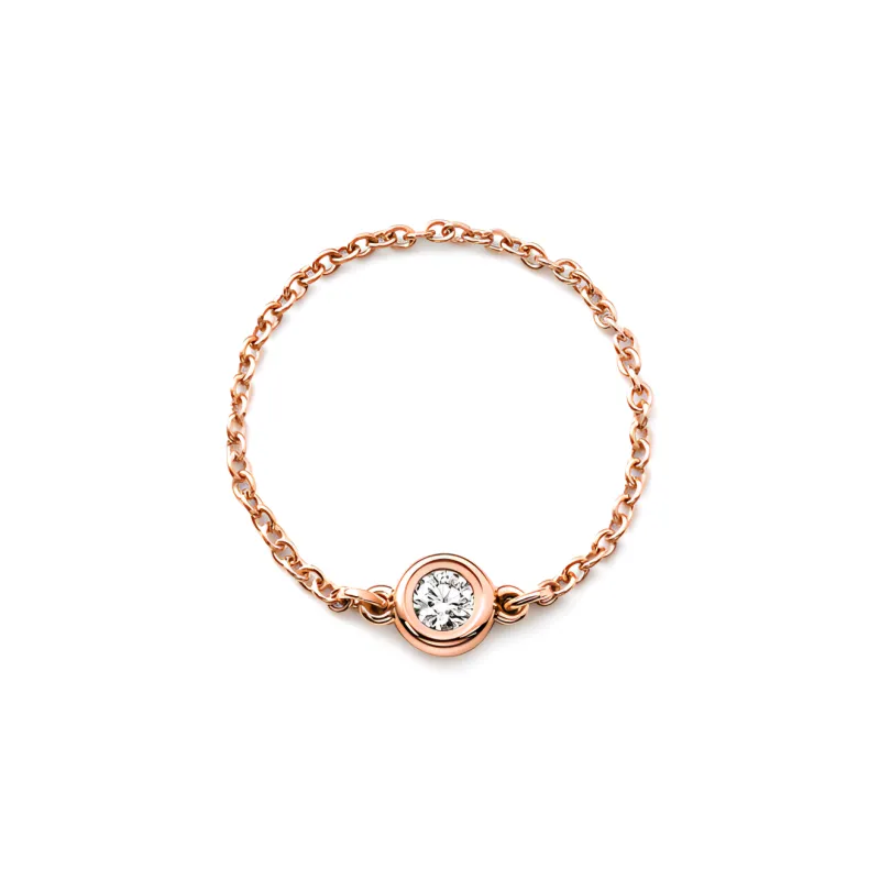 TIFFANY & CO. Elsa Peretti® Rings Women's Rose Gold-1