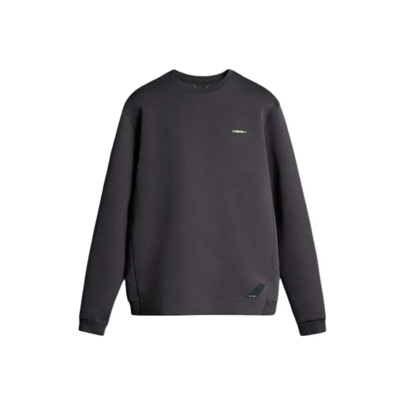ZARA Sweatshirt Men's Dark Purple Red-0