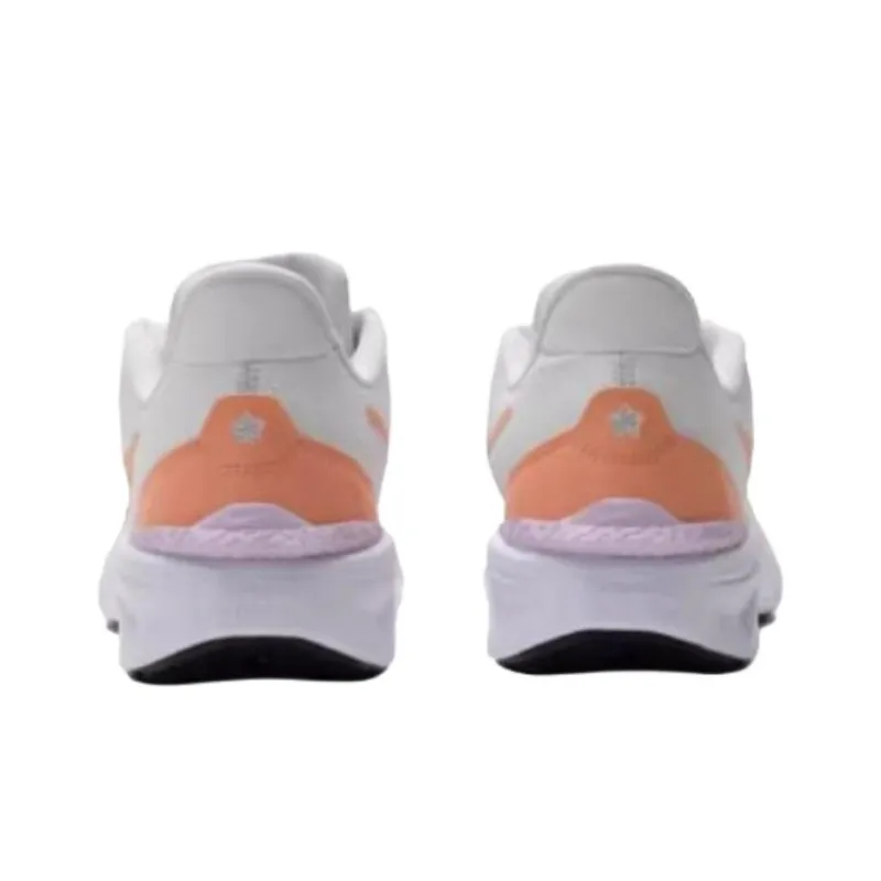Nike Star Runner 4 Anti Slip Wear Resistant Low Top Running Shoes Women's White Orange-3