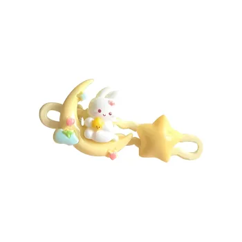 Water jade Hair Clips Women's