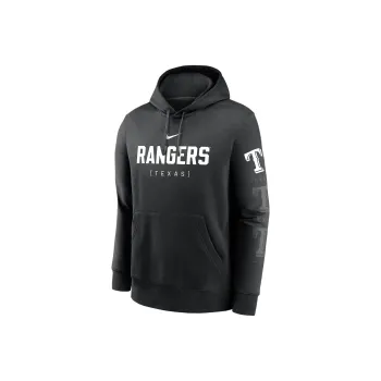 Nike Texas Rangers Fashion Club Men's Nike Mlb Pullover Hoodie