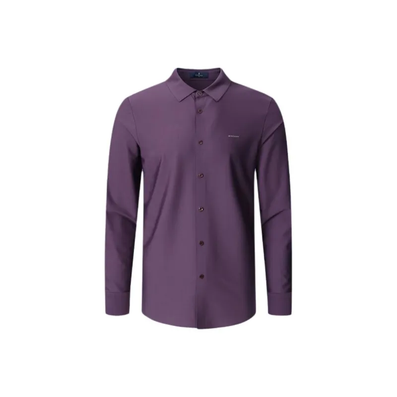 Montagut Shirt Men's Enchanting Night Purple-0