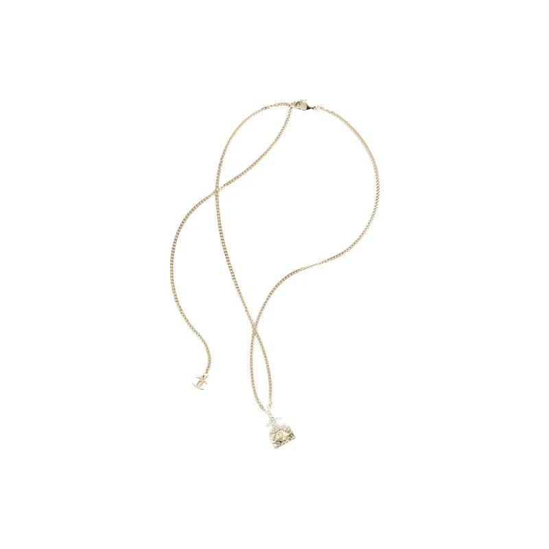 CHANEL Necklaces Women's Gold-1