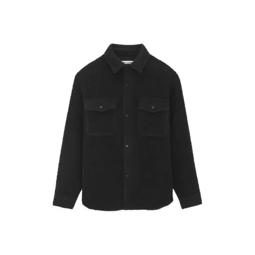 SAINT LAURENT Buttoned Long Sleeved Overshirt