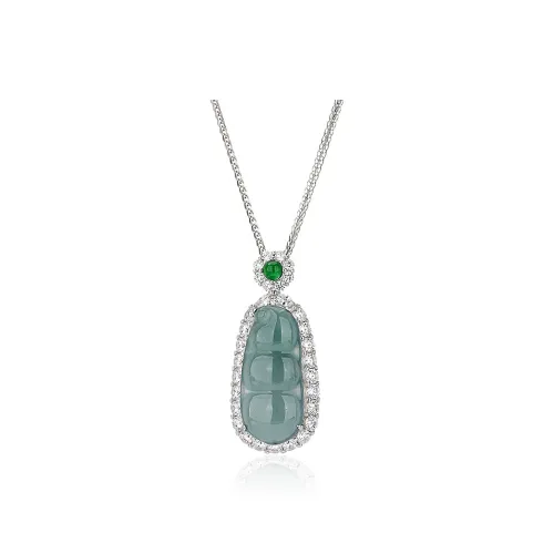 Yarondi Ice Type Jadeite Necklaces Women's