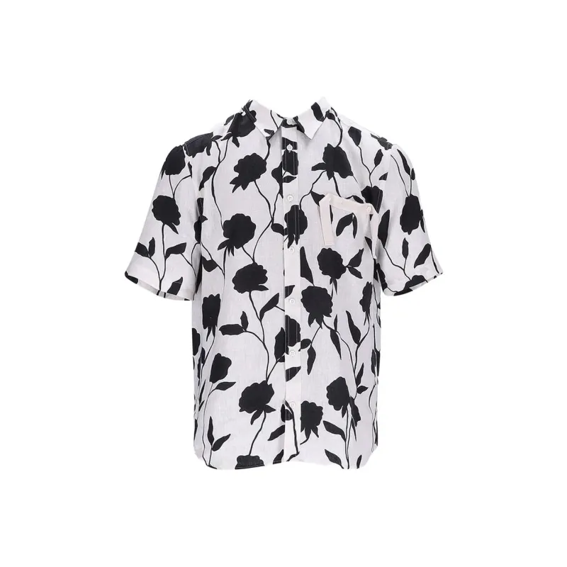 Jacquemus Black Rose Short Sleeve Shirt-0