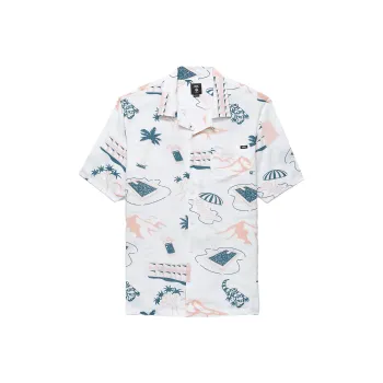Vans Scenic Shirts Men White