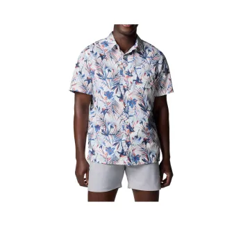 Columbia PFG Super Slack Tide Shirt Men's White