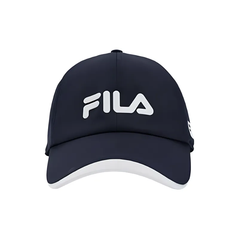 FILA Polyester Elastane Baseball Caps Men's Blue/White-1