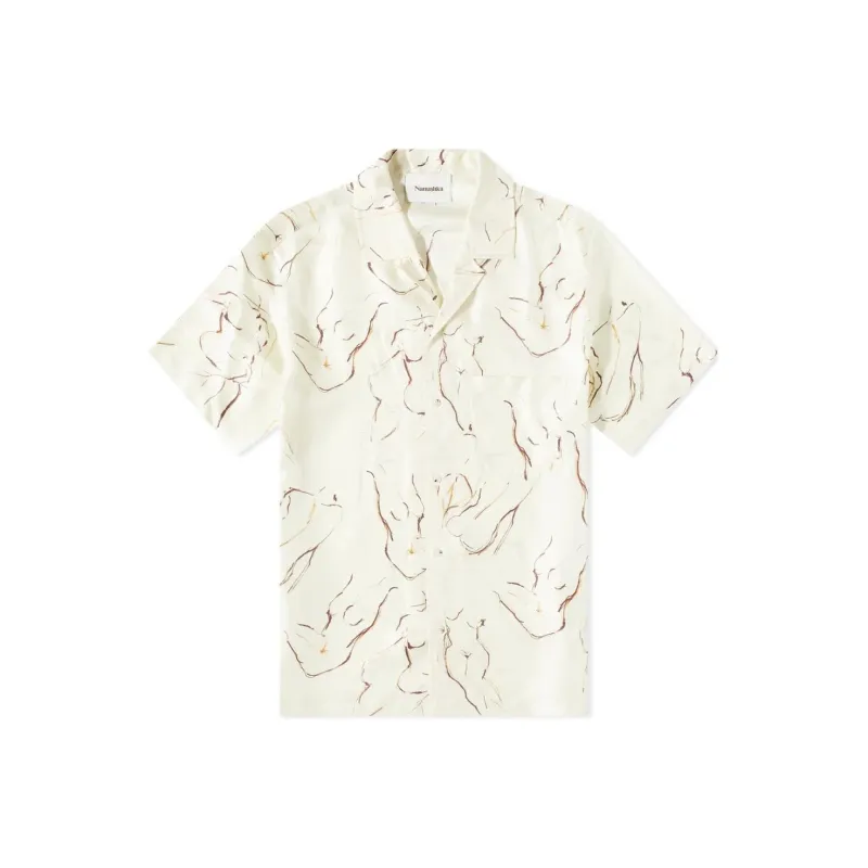 NANUSHKA Shirts Men Beige-0
