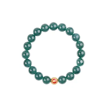 Clear Snow Ice Glutinous Bracelets Unisex