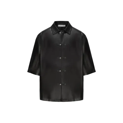 GALLIANO LANDOR 블랙 남녀공용 셔츠