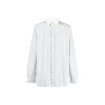 Polo Ralph Lauren Club-collar Striped Cotton Shirt
