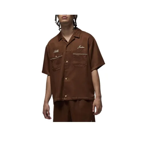 JORDAN Apparel Shirts Men Brown