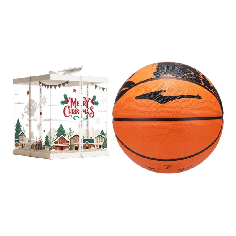 Erke Comic Collection Rubber Basketball Fall Leaf Brown Size 5/7 Street Training Unisex-10