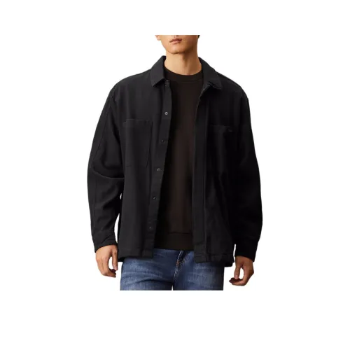 CALVIN KLEIN Jackets & Coats Men's Black