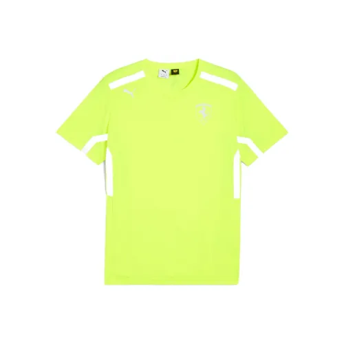 PUMA x SCUDERIA FERRARI HP T Shirt Men's Yellow